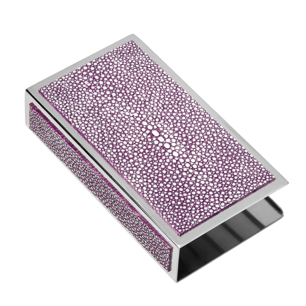 Matchbox Holder Large - Purple